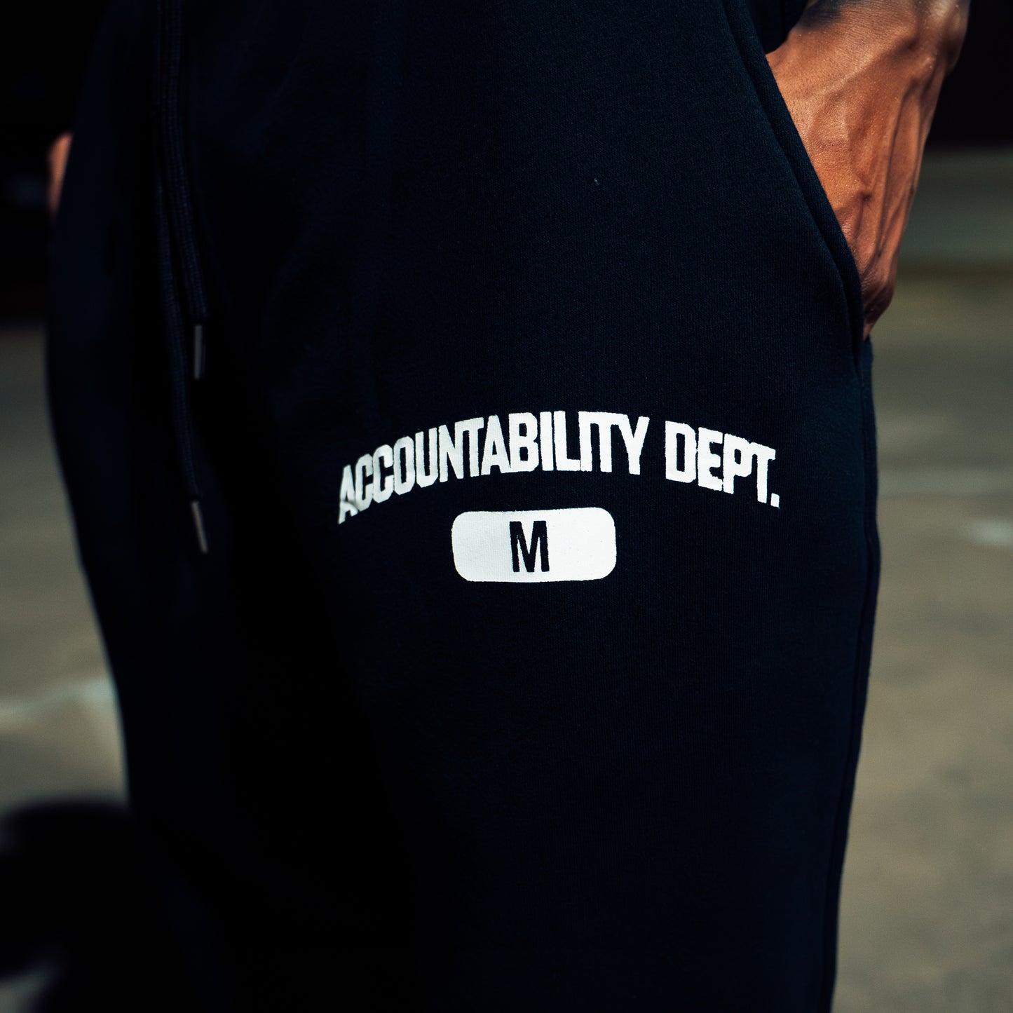 Accountability Dept. PE Sweats (Black)