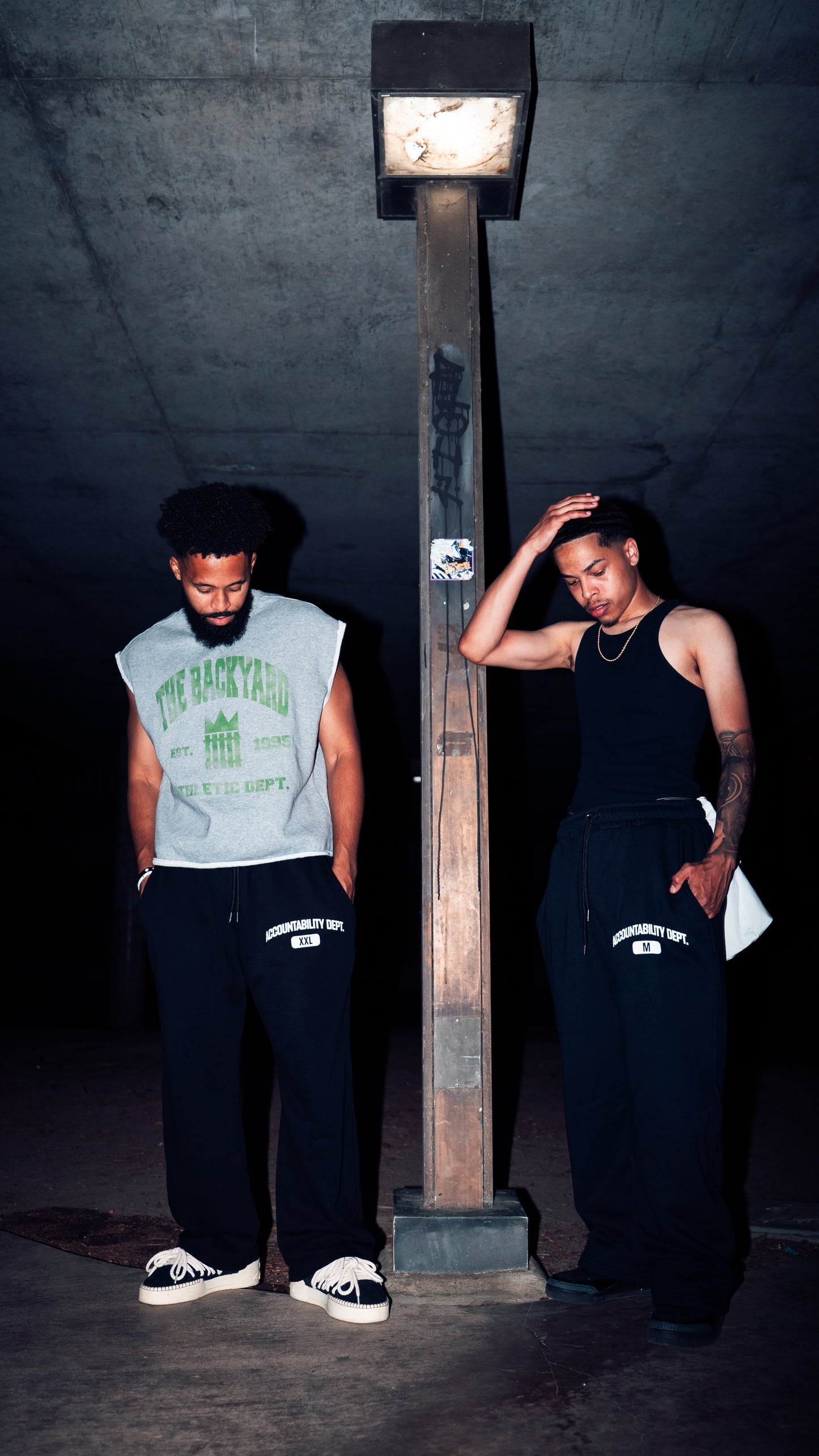 Accountability Dept. PE Sweats (Black)